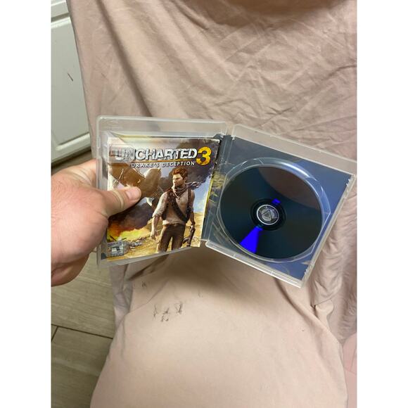 Uncharted 3: Drake's Deception (Sony PlayStation 3, 2011) CIB - Picture 3 of 4